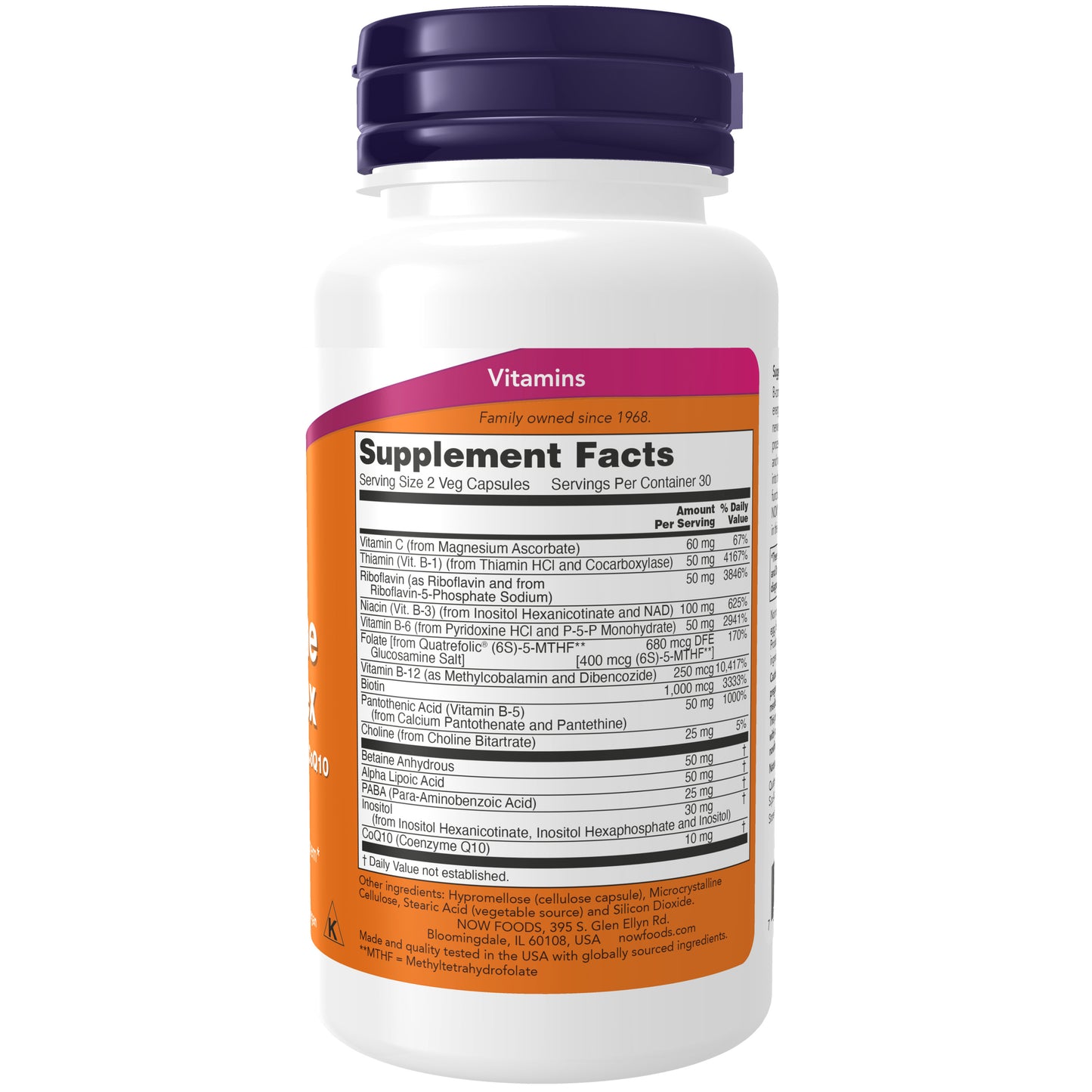 Co-Enzyme B-Complex - 60 Veg Capsules