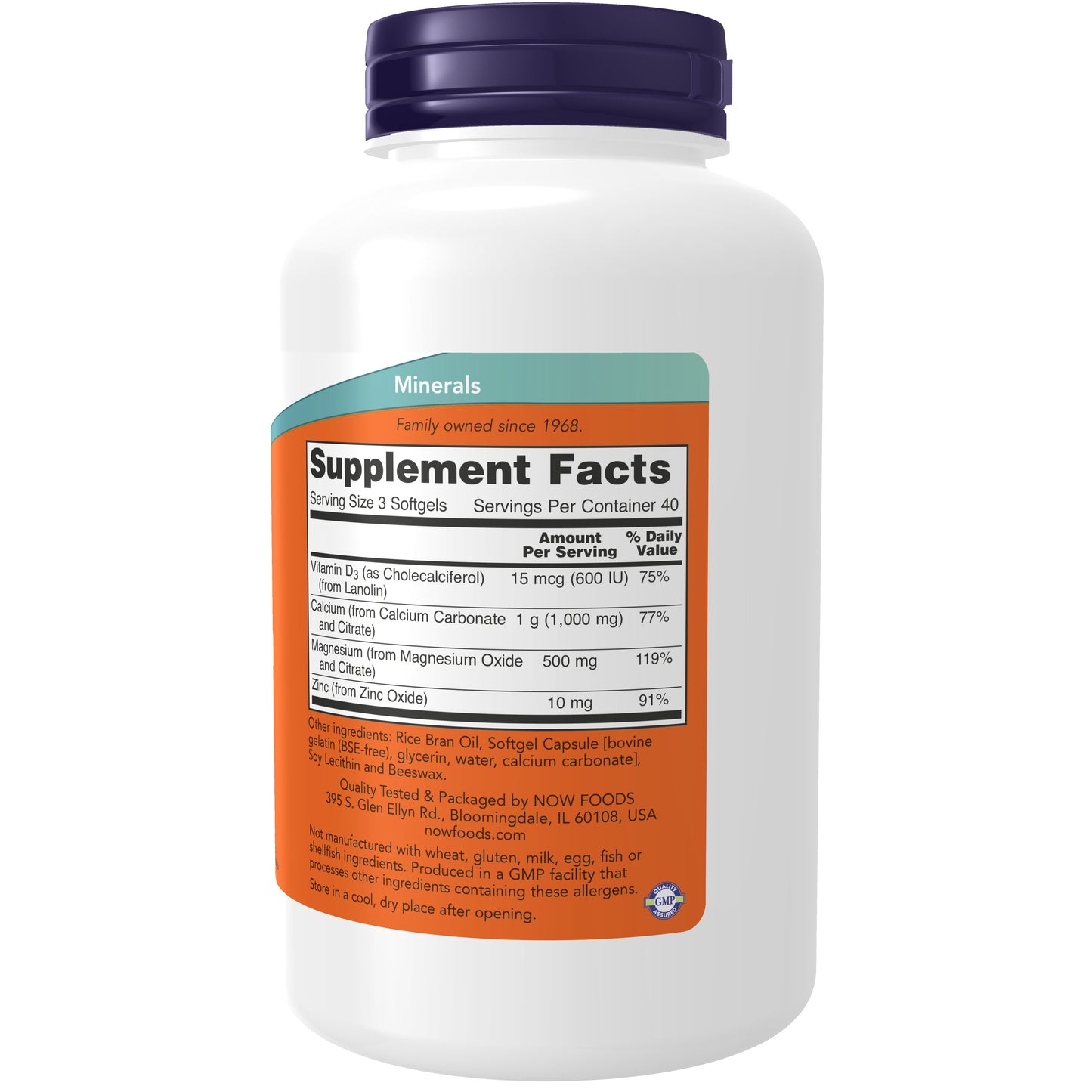 Calcium & Magnesium - 120 Softgels