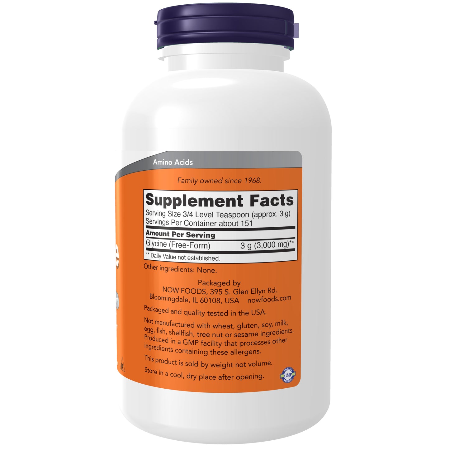 Glycine Pure Powder - 1 lb.