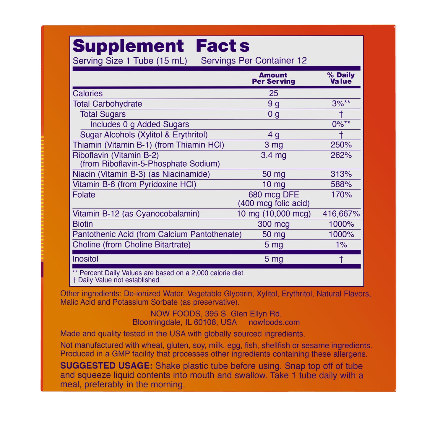 B-12 10,000 mcg - 12: 15 mL (0.5 fl. oz.) Shots