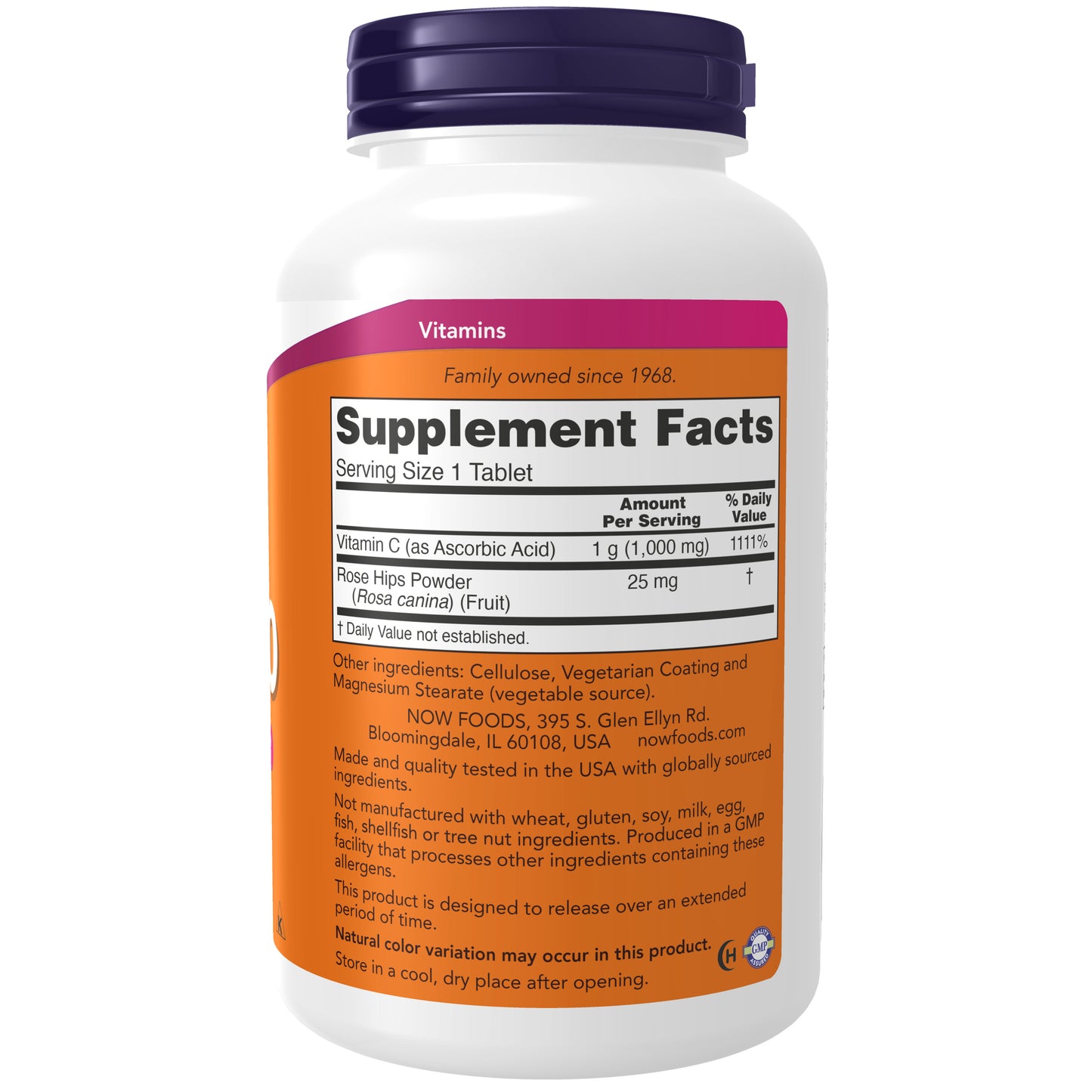Vitamin C-1000 Sustained Release - 250 Tablets