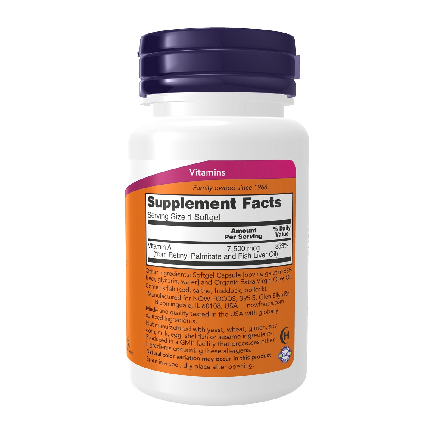 Vitamin A 25,000 - 100 Softgels