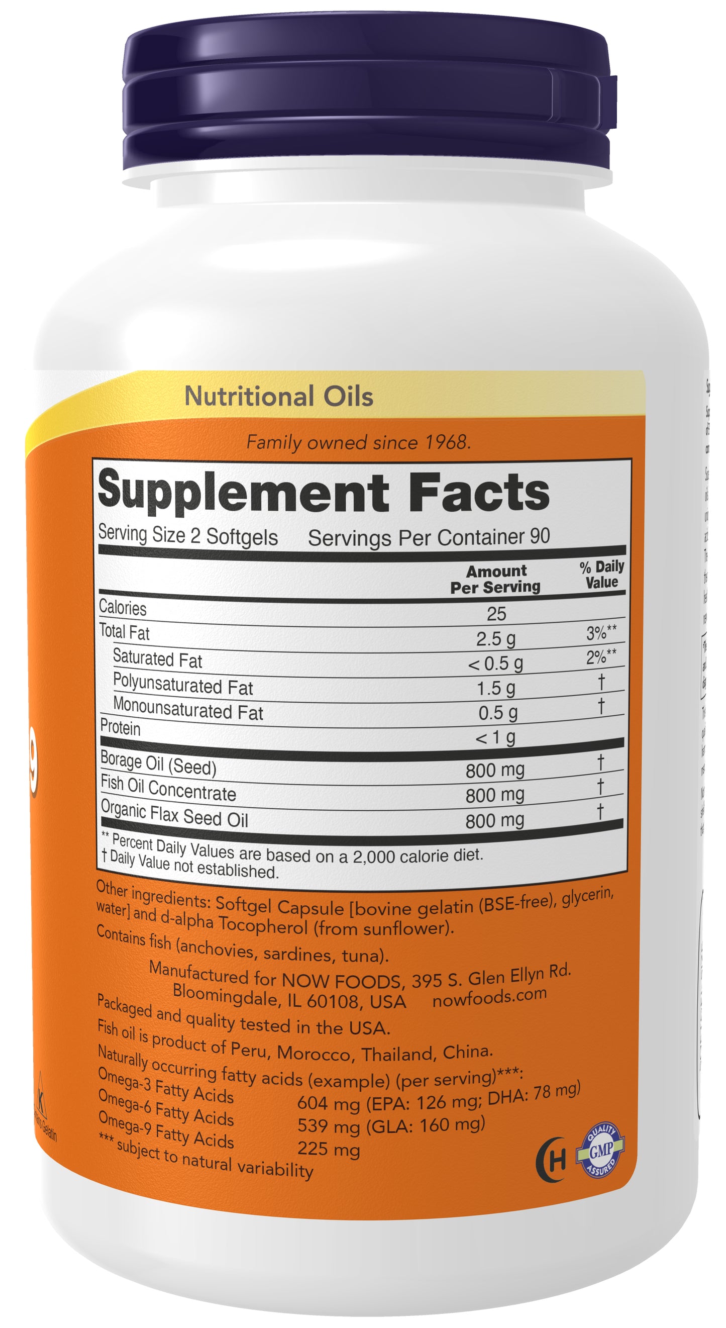 Super Omega 3-6-9 - 180 Softgels