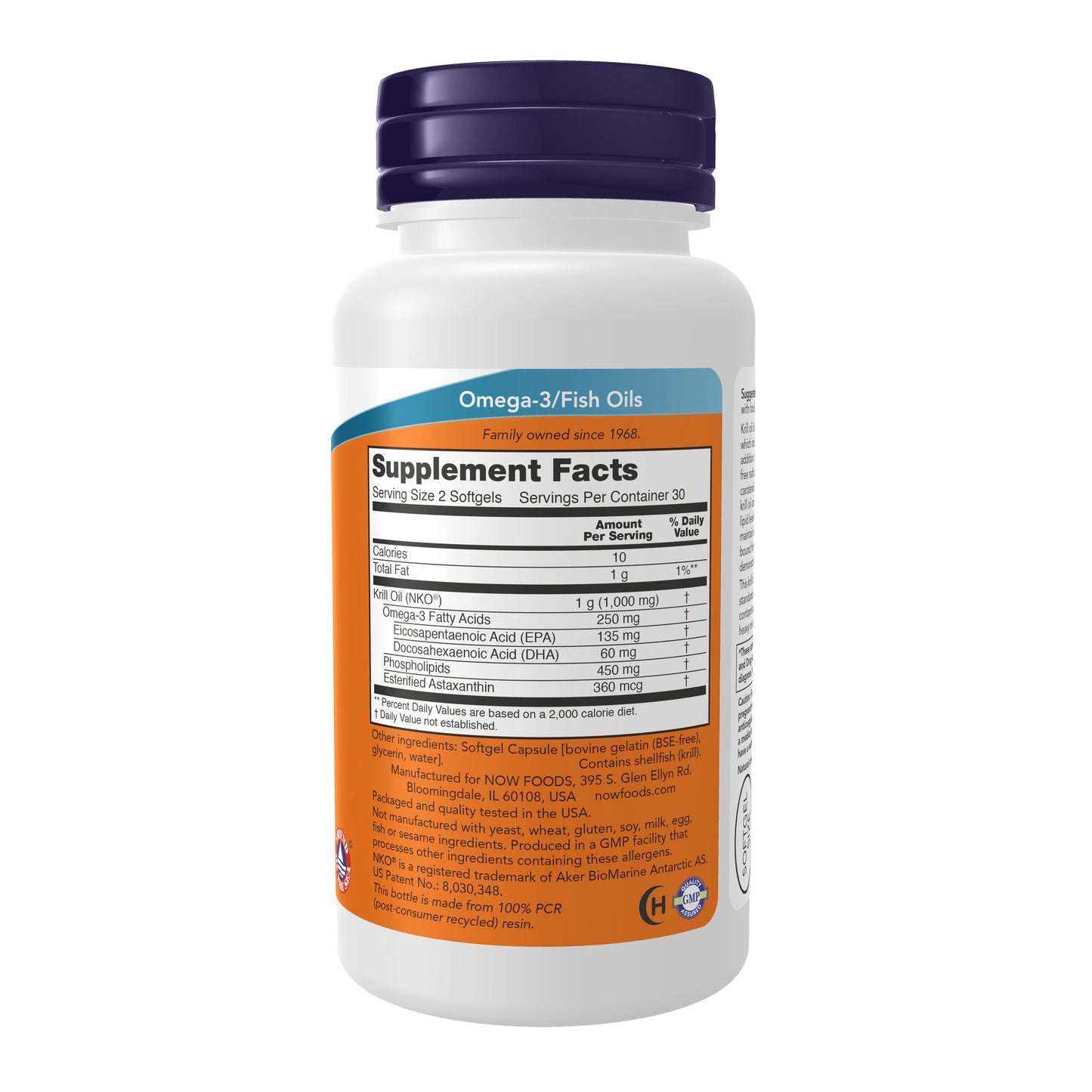 Krill Oil 500 mg - 60 Softgels